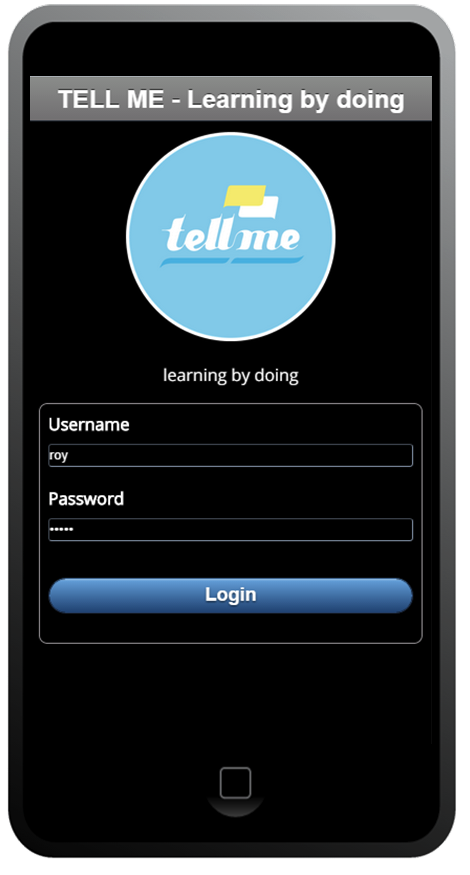 TELL ME Login TELL ME Login